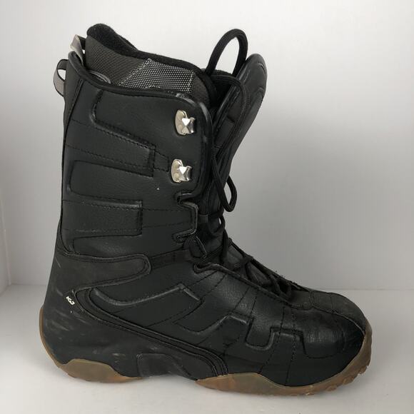 NORTHWAVE APX Kevin Jones Web XT Snowboarding Boots Men's‎ Sz 10 Black ITALY - Picture 9 of 13